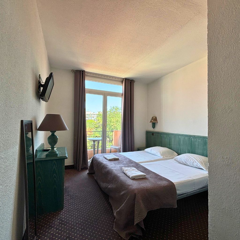 Chambre Twin - Hotel Les Pins