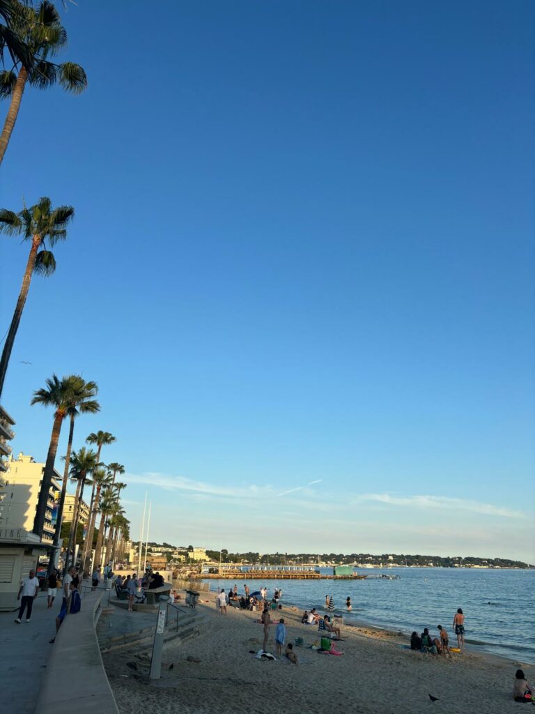 Plage Juan les pins